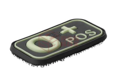 JTG Bloodtype Rubber Patch 0 Pos Glow - obrazek 3