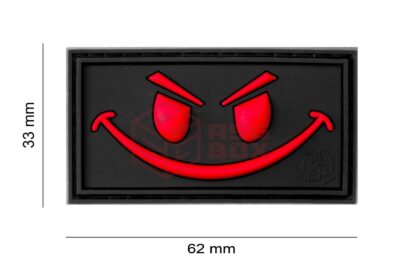 JTG Evil Smile Rubber Patch Blackmedic - obrazek 5