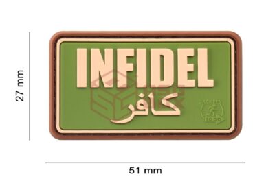 JTG Infidel Rubber Patch Green - obrazek 4