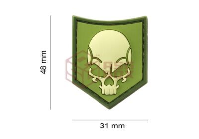 JTG SOF Skull Rubber Patch Forest - obrazek 4