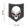 JTG SOF Skull Rubber Patch SWAT OD-TM-10174351700 6250 asgbox.pl