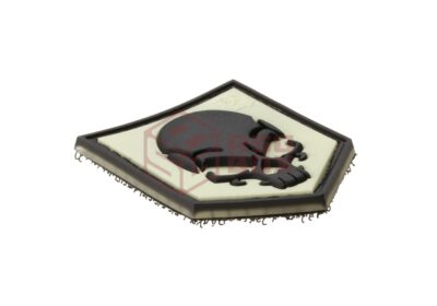 JTG SOF Skull Rubber Patch Glow Back - obrazek 3