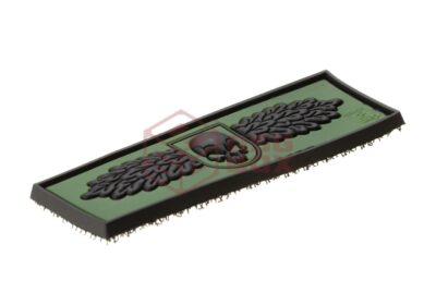 JTG SOF Skull Badge Rubber Patch Forest - obrazek 3