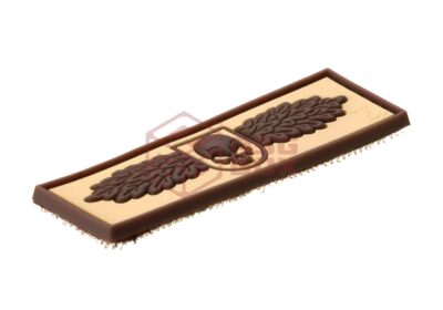 JTG SOF Skull Badge Rubber Patch Desert - obrazek 3