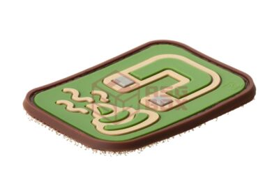 JTG Shit Magnet Rubber Patch Green - obrazek 3