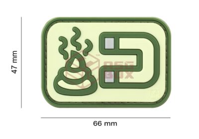 JTG Shit Magnet Rubber Patch Forest - obrazek 4