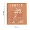 JTG I Support Single Mums Rubber Patch Desert OD-TM-10174931000 20421 asgbox.pl
