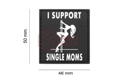 JTG I Support Single Mums Rubber Patch SWAT - obrazek 4