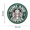 JTG Guns and Coffee Rubber Patch Multicolor OD-TM-10175050000 6265 asgbox.pl