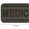 JTG Medic Rubber Patch Forest OD-TM-10175221400 7689 asgbox.pl
