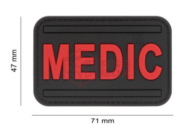 JTG Medic Rubber Patch Blackmedic - obrazek 4