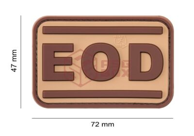 JTG EOD Rubber Patch Desert - obrazek 4