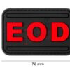 JTG EOD Rubber Patch Blackmedic OD-TM-10175350500 8987 asgbox.pl