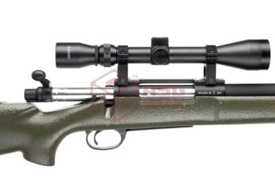 Snow Wolf M24 SWS Sniper Weapon System Set Green - obrazek 4