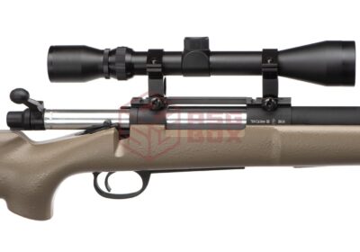 Snow Wolf M24 SWS Sniper Weapon System Set Desert - obrazek 4