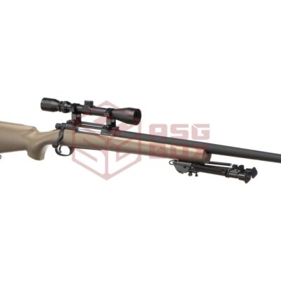 Snow Wolf M24 SWS Sniper Weapon System Set Desert 10177031000 7182 asgbox.pl