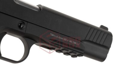 WE Desert Warrior 5.1 Full Metal GBB Black - obrazek 5