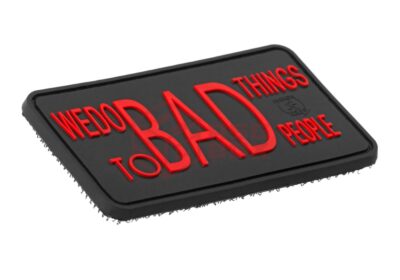 JTG We do bad Things Rubber Patch Blackmedic - obrazek 2
