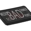 JTG We do bad Things Rubber Patch SWAT OD-TM-10193151700 7076 asgbox.pl