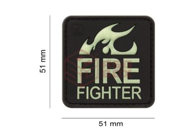 JTG Fire Fighter Rubber Patch Glow - obrazek 4
