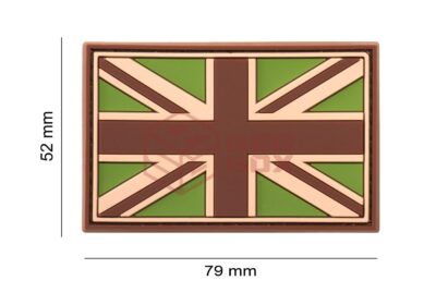 JTG Great Britain Rubber Patch Green - obrazek 4