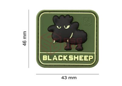 JTG Little Black Sheep Rubber Patch Forest - obrazek 4