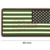 JTG US Flag Rubber Patch Reversed Forest OD-TM-10196721400 7307 asgbox.pl