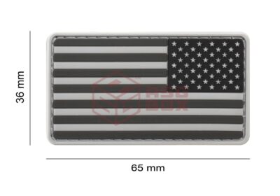JTG US Flag Rubber Patch Reversed SWAT - obrazek 4
