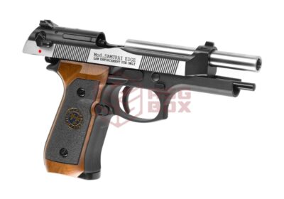 WE M92 Samurai Edge Biohazard Full Metal GBB Dual Tone - obrazek 3