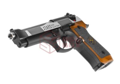 WE M92 Samurai Edge Biohazard Full Metal GBB Dual Tone - obrazek 4