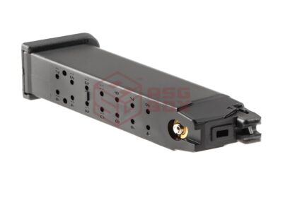 WE Magazin WE17 / WE18C GBB 24rds Black - obrazek 3
