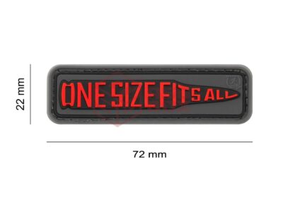 JTG One Size Fits All Rubber Patch Multicolor - obrazek 4