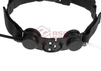 Z-Tactical Tactical Throat Mic Black - obrazek 5
