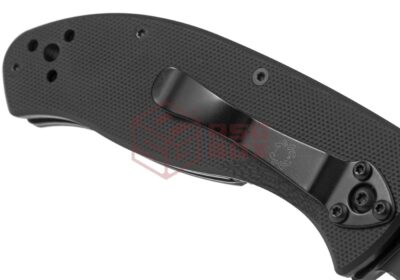 Spyderco C122 Tenacious Plain Edge Folder Black - obrazek 5