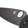 Spyderco C122 Tenacious Plain Edge Folder Black OD-TM-10220306000 13965 C122GBBKP asgbox.pl