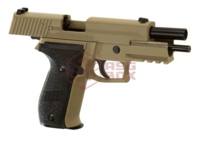 WE P226 Mk25 Navy Seals Full Metal Desert GBB Desert - obrazek 3