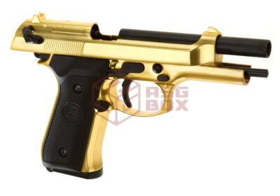 WE M9 Full Metal GBB Gold - obrazek 2