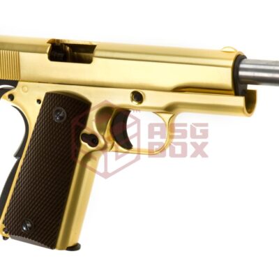 Alternative view of WE M1911 Full Metal GBB Gold