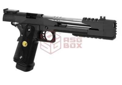 WE Hi-Capa 7 Full Metal Dragon GBB Black - obrazek 3