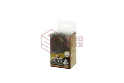 Leapers QD 25.4mm CNC Mount Rings Low Black - obrazek 4