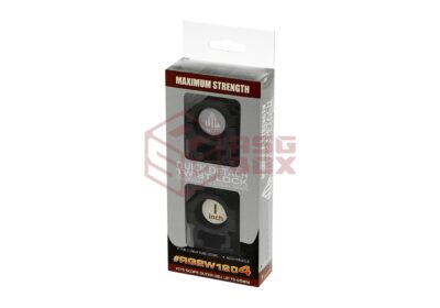 Leapers 25.4mm CNC Mount Rings High Black - obrazek 3