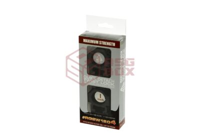 Leapers 25.4mm CNC Mount Rings High Black - obrazek 4