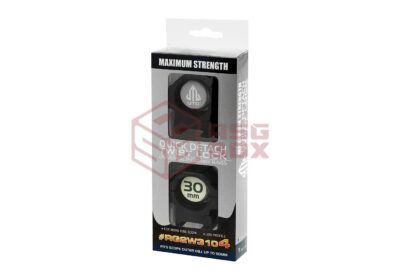 Leapers 30mm CNC Mount Rings Low Black - obrazek 3