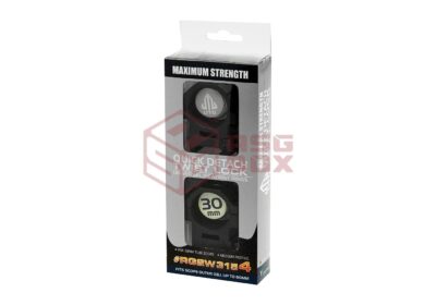 Leapers 30mm CNC Mount Rings Medium Black - obrazek 3