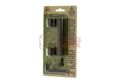 Leapers 25.4mm Airgun Mount Base Medium Black - obrazek 3