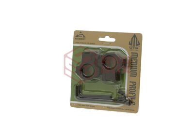 Leapers 25.4mm Airgun Mount Ring Medium Black - obrazek 4