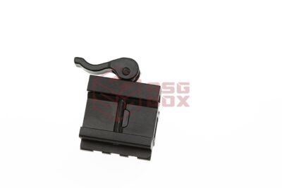 Leapers QD Angle Mount Double Rail 3-Slot Black - obrazek 4