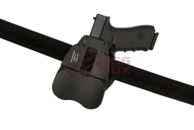 Frontline Open Top Kydex Holster für Glock 17 Paddle Black - obrazek 3
