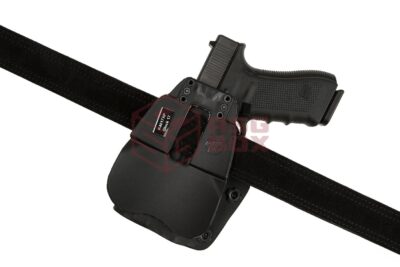 Frontline Open Top Kydex Holster für Glock 17 M3 / M6 Paddle Black - obrazek 3