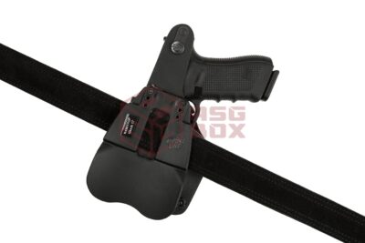 Frontline Thumb-Break Kydex Holster für Glock 17 GTL Paddle Black - obrazek 3